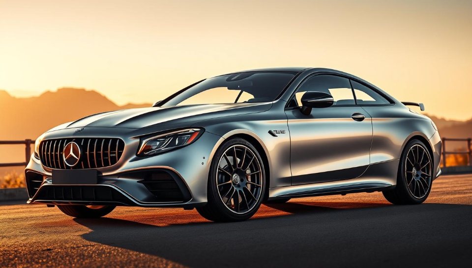 Mercedes-Benz AMG CLE 53 Coupe 2025 with aggressive front design
