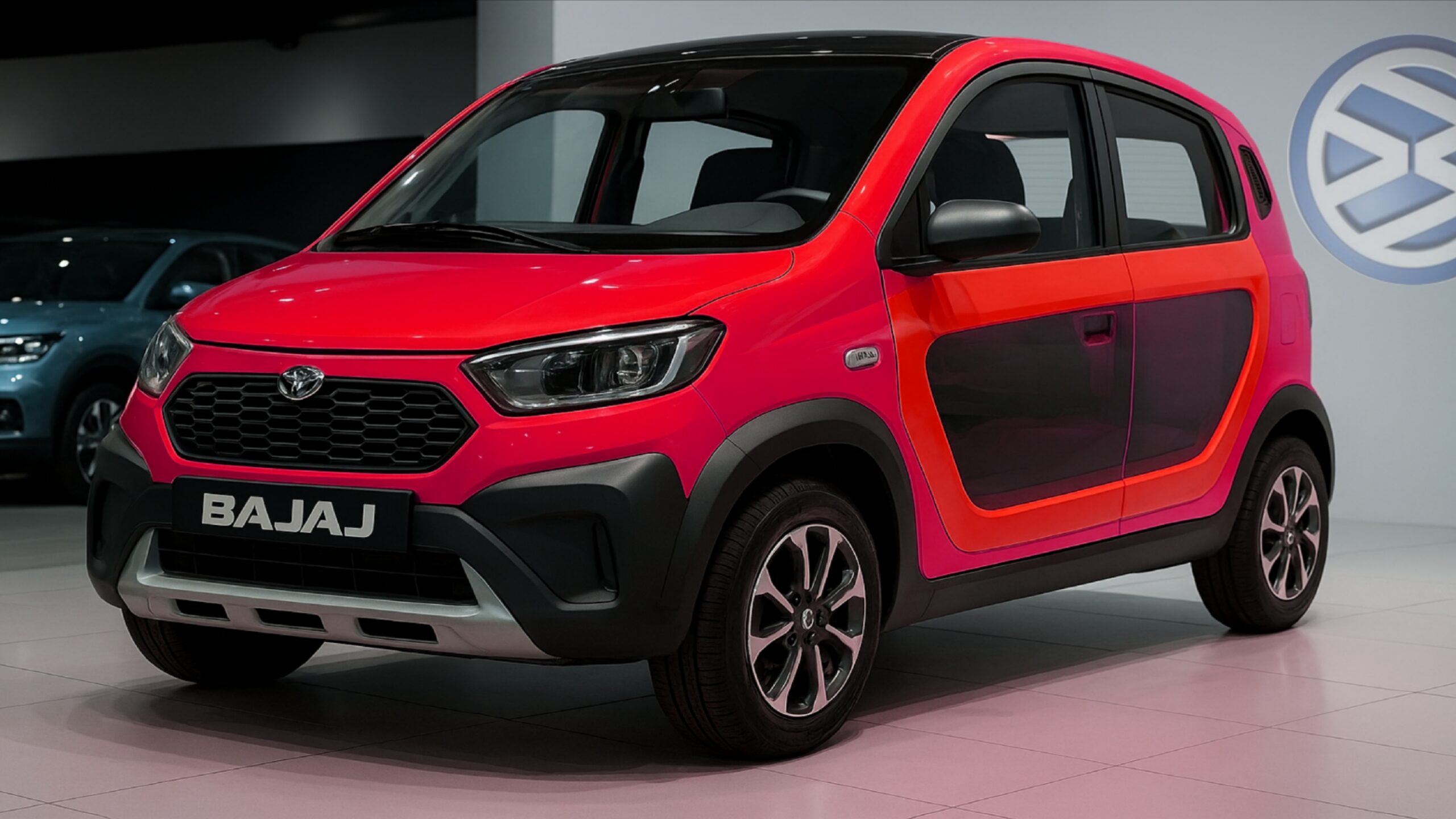 Bajaj Qute Bi-Fuel Small Four Wheeler Car image