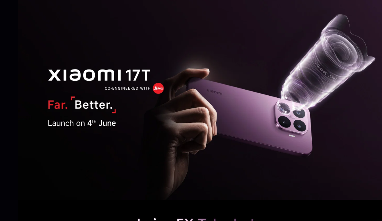 Xiaomi 17T Pro 200MP Leica Camera with 120x AI Zoom