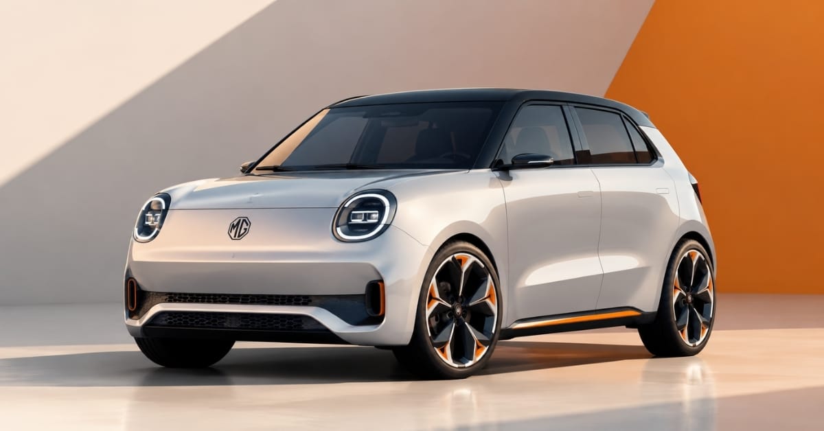 MG GO Electric Concept Car Front View 2026