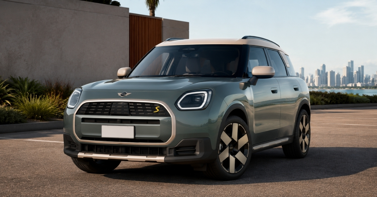 MINI Countryman Front View 2026 – Mini India Luxury SUV