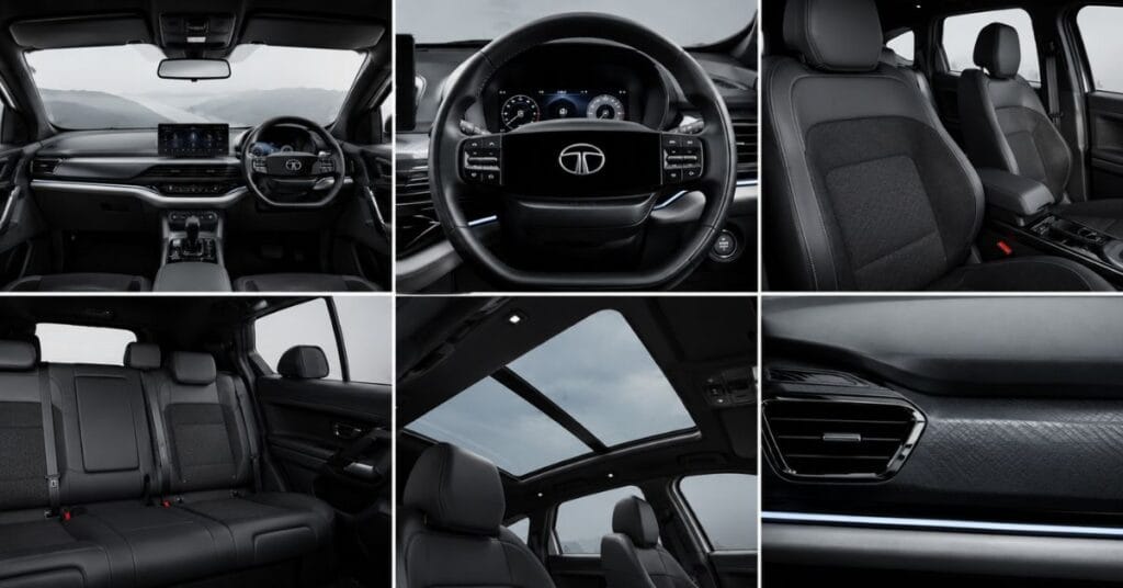Tata Harrier 2026 Interior – Dashboard, Seats, Sunroof & Premium Cabin