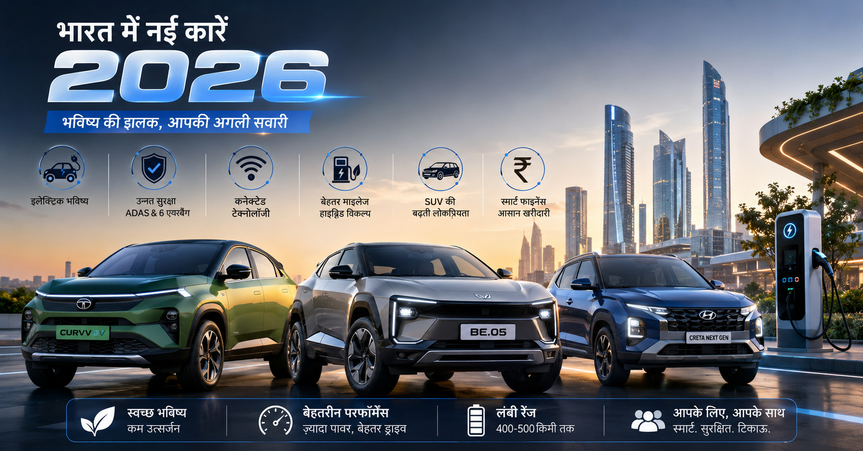 भारत में 2026 की नई कार लॉन्च भविष्य की झलक और आपकी अगली सवारी